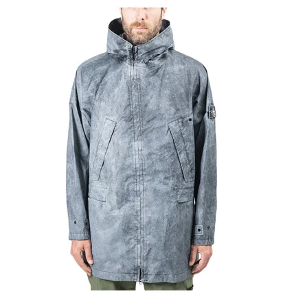 Stone Island Membrana 3L Dust Color Finish Jacket (Schwarz)
