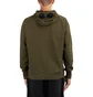 C.P. Company Diagonal Raised Fleece Goggle Hooded Sweatshirt (Grün)