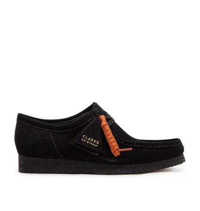 Clarks Wallabee Suede (Schwarz)