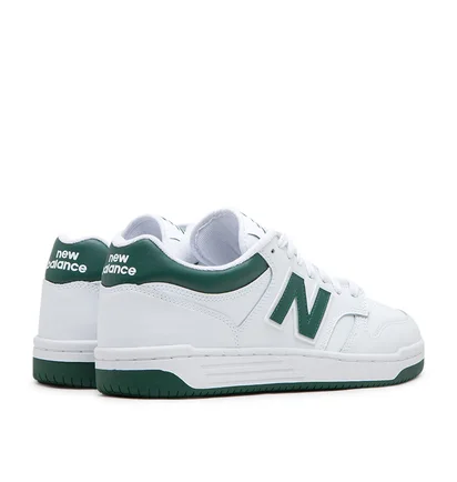 New Balance BB480LNG (Weiß / Grün)
