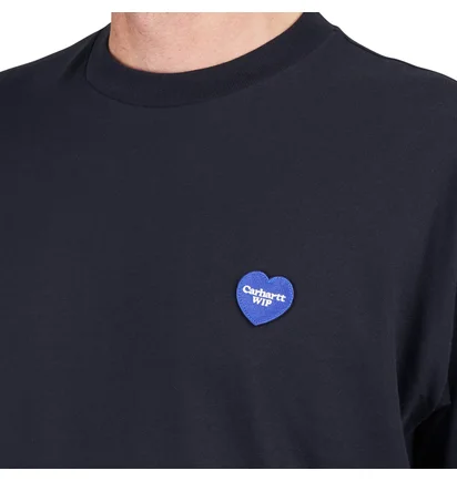 Carhartt WIP S/S Heart Patch T-Shirt (Navy) – Carhartt WIP text_image_alt 4