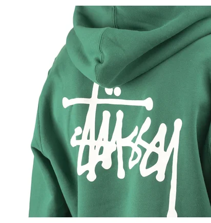 Stüssy Basic Hoodie (Grün)