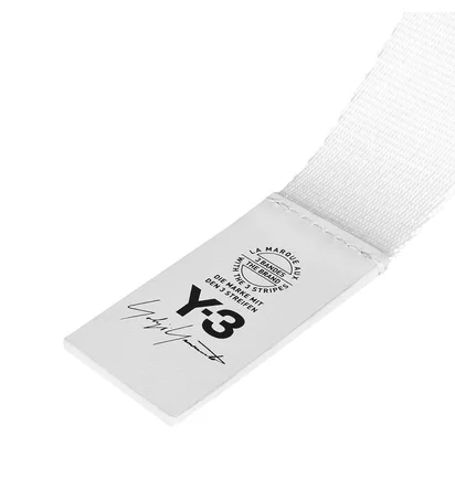 Y-3 Logo Belt (Weiß)