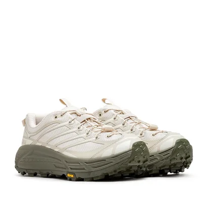 HOKA Mafate Three2 (Beige / Grün)