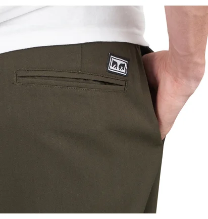 Obey Fubar Pleated Pant (Grün)