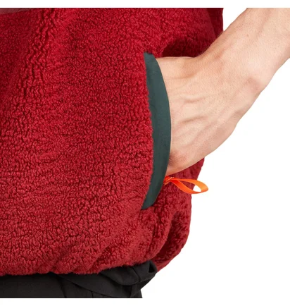 Brain Dead Ghost Sherpa Vest (Rot)