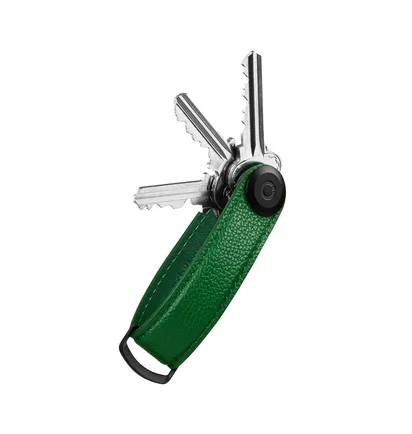 Orbitkey Key Organiser Pebbled-Leather (Grün)