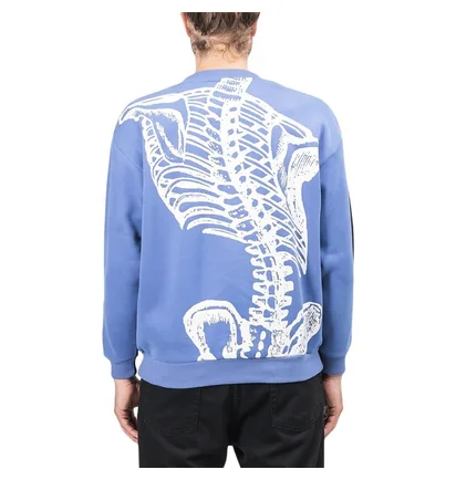 Pleasures Experience Blocked Crewneck (Schwarz / Blau)