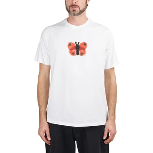 Pop Trading Company Rop Butterfly T-Shirt (Weiß)