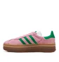 adidas WMNS Gazelle Bold (Rosa / Grün / Gum)