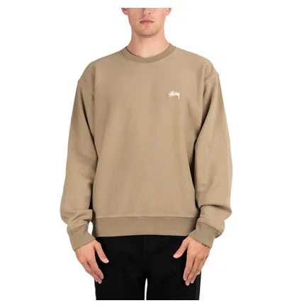 Stüssy Stock Logo Crew (Khaki)