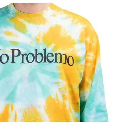 Aries No Problemo Tie Dye Sweatshirt (Multi)