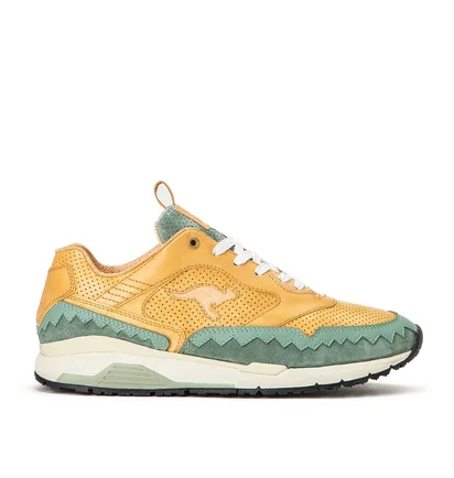 Kangaroos x Footshop Flip 2.0 Ultimate 3 (Beige / Türkis)