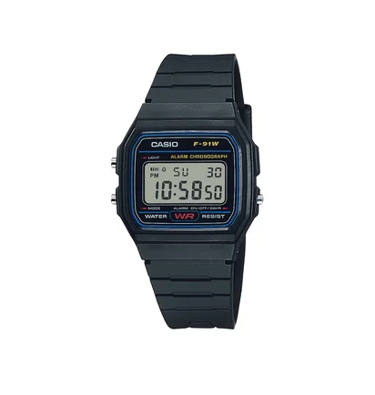 Casio F-91W-1YEG (Schwarz)