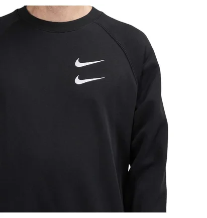 Nike Swoosh Crewneck (Schwarz)