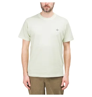 Stone Island Fissato Treatment T-Shirt (Blassgrün)