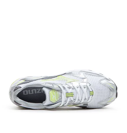 Mizuno Wave Rider 10 (Weiß / Silber / Gelb)