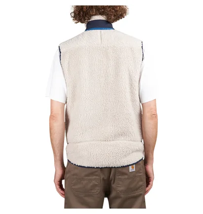 Patagonia Classic Retro-X Fleece Vest (Beige / Blau)