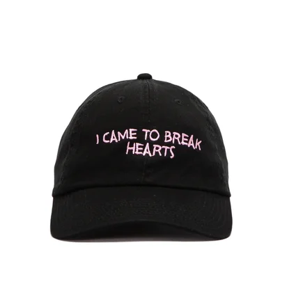 NASASEASONS Cap 'I Came To Break Hearts' (Schwarz / Rosa)
