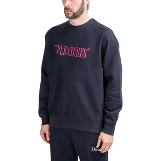 Pleasures Balance Embroidered Premium Crewneck (Navy)