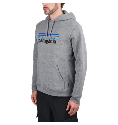 Patagonia P-6 Logo Uprisal Hoodie (Grau)