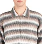 Obey Reggie Zip Up Cardigan Sweater (Braun / Beige)