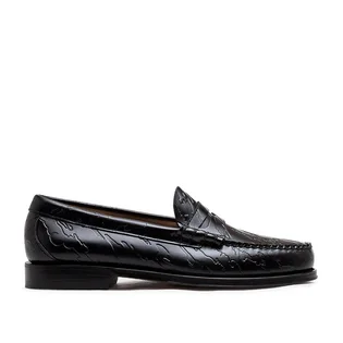 G.H.BASS x Maharishi Larson Penny Loafers (Schwarz)