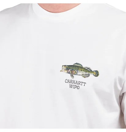 Carhartt WIP S/S Fisch T-Shirt (Weiß) – Carhartt WIP text_image_alt 4