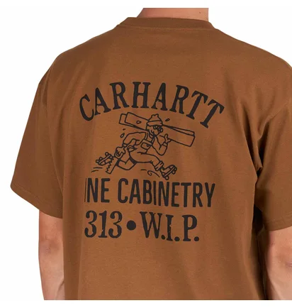 Carhartt WIP S/S Cabinetry T-Shirt (Braun)