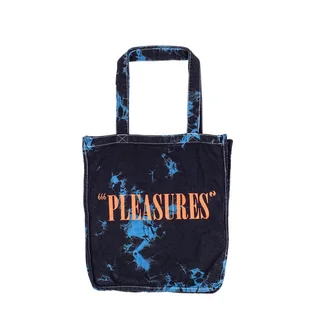 Pleasures Wavy Tote Bag (Schwarz / Orange)