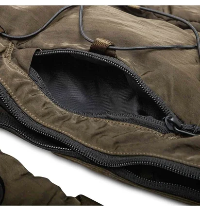 C.P. Company Nylon B Crossbody Bag (Grün)