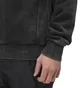 Chrystie NYC Acid Wash Hoodie (Schwarz)