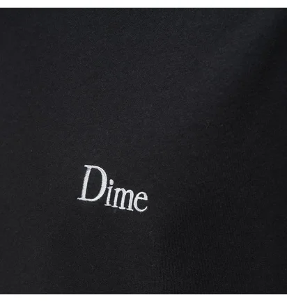 Dime Classic Small Logo T-Shirt (Schwarz)