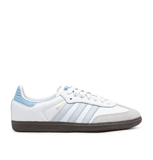adidas Samba OG (Weiß / Hellblau)