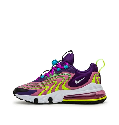 Nike WMNS Air Max 270 React ENG (Lila / Gelb)