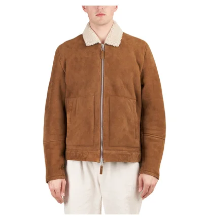 Norse Projects Elliot Shearling Jacket (Camel)
