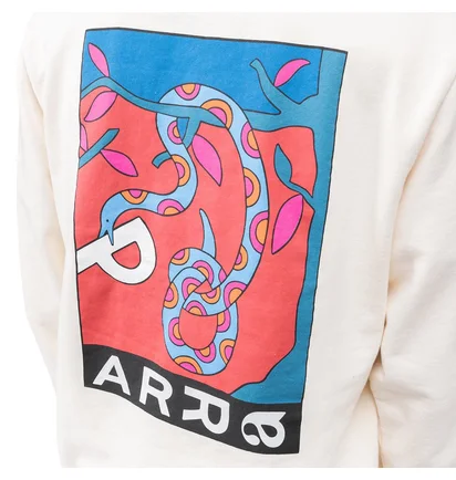 Parra Eve´s Garden Crewneck (Cream)
