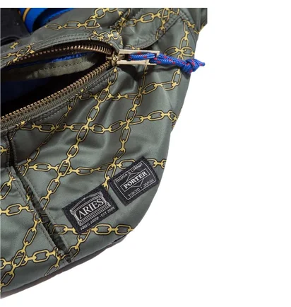 Porter by Yoshida x Aries Waist Bag (Olive)