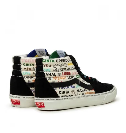 Vans Vault UA SK8-Hi LX (Schwarz / Cream / Multi)