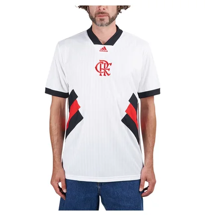 adidas Camisa CR Flamengo Icon Jersey (Weiß / Rot)
