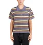 Brain Dead Lifted Stripe Half Zip Shirt (Multi)
