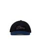 Dime Cursive Low Pro Cap (Schwarz / Blau)