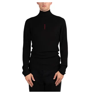 032c Seamless Turtleneck (Schwarz)