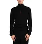 032c Seamless Turtleneck (Schwarz)