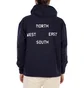 Champion x Beams Reverse Weave Terry Hooded Sweat (Navy)