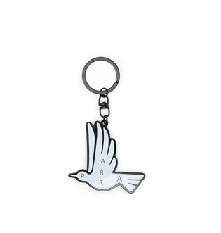 Parra Static Flight Key Chain (Weiß / Schwarz)