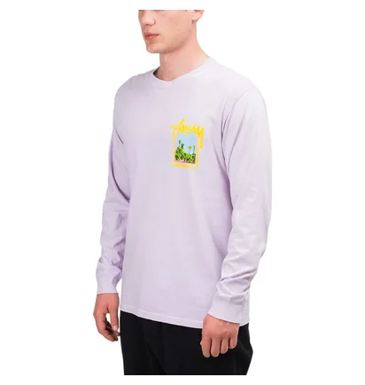 Stüssy Palm Desert Longsleeve (Lila)