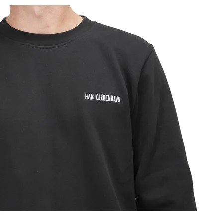 Han Kjobenhavn Casual Crewneck (Schwarz)