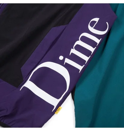 Dime Rage Jacket (Schwarz / Lila / Petrol)