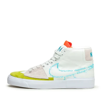 Nike SB Zoom Blazer Mid Edge (Weiß / Multi)